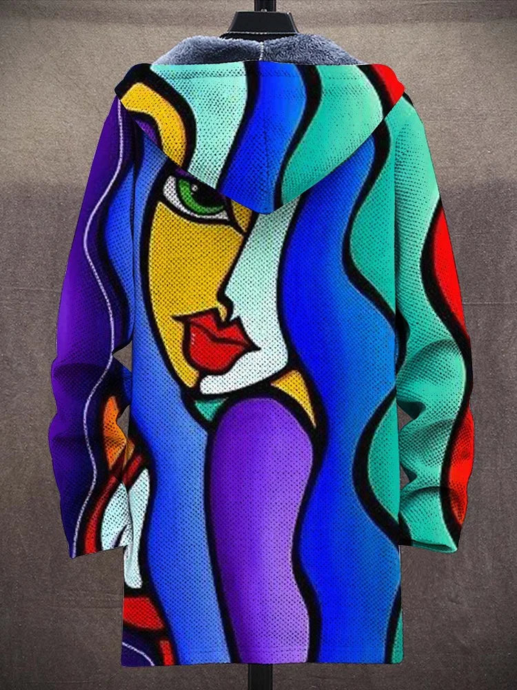 Cora | Artistic Hooded Cardigan