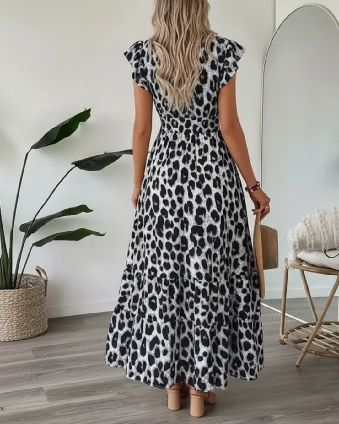 Judie™ Leopard Midi Dress
