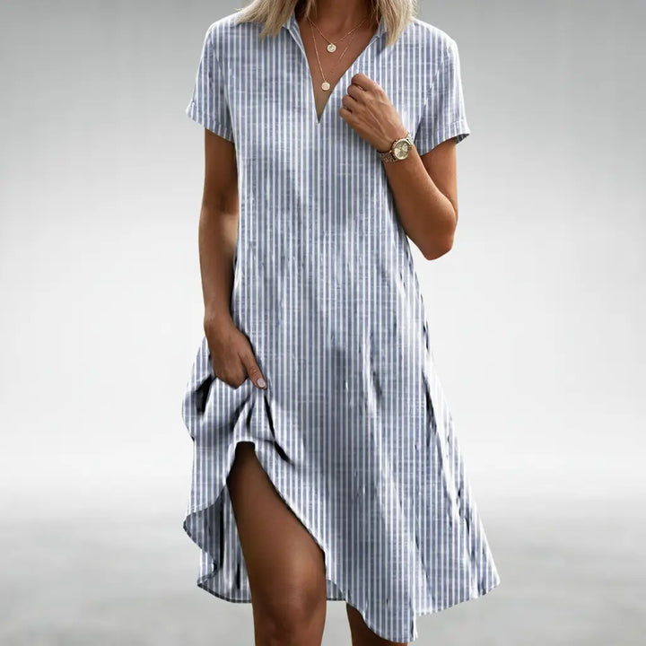 Moira | Flowy Floral Midi Dress