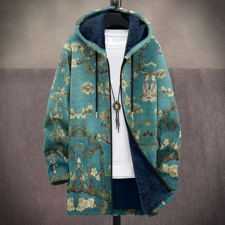 Vera | Artful Hooded Cardigan