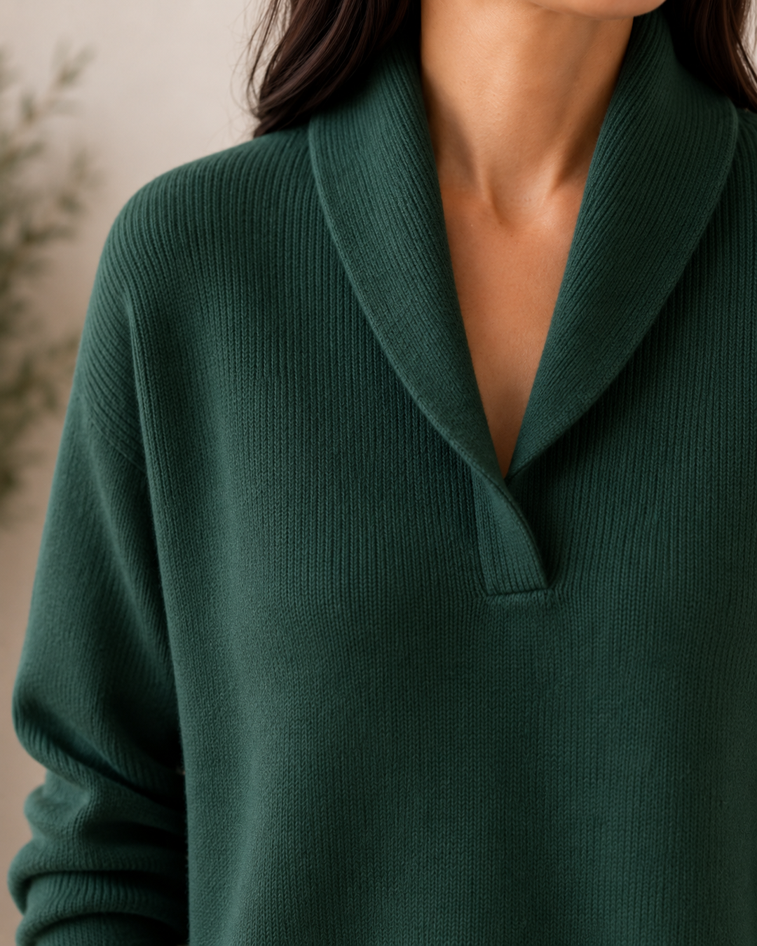 Marlene - Shawl Collar Sweater