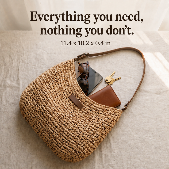 Simona™ Woven-Style Tote