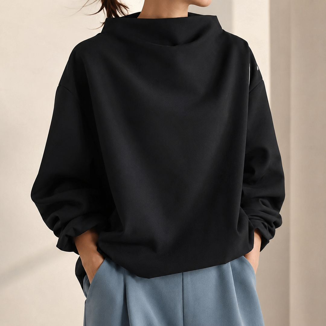 DARLENE | MOCK NECK TOP