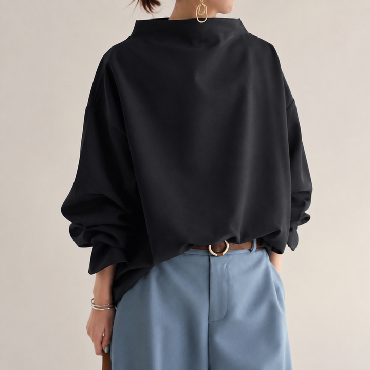 DARLENE | MOCK NECK TOP