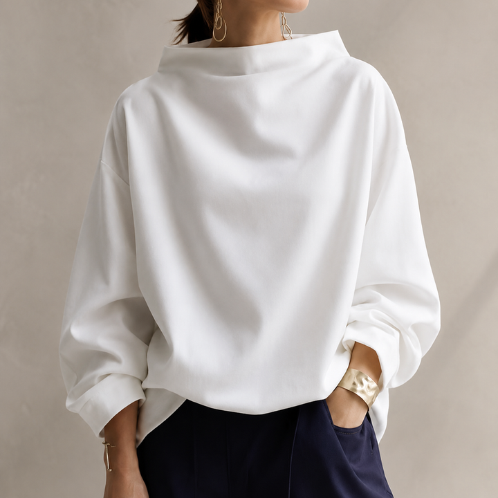 DARLENE | MOCK NECK TOP