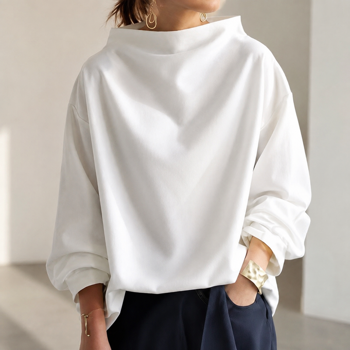 DARLENE | MOCK NECK TOP