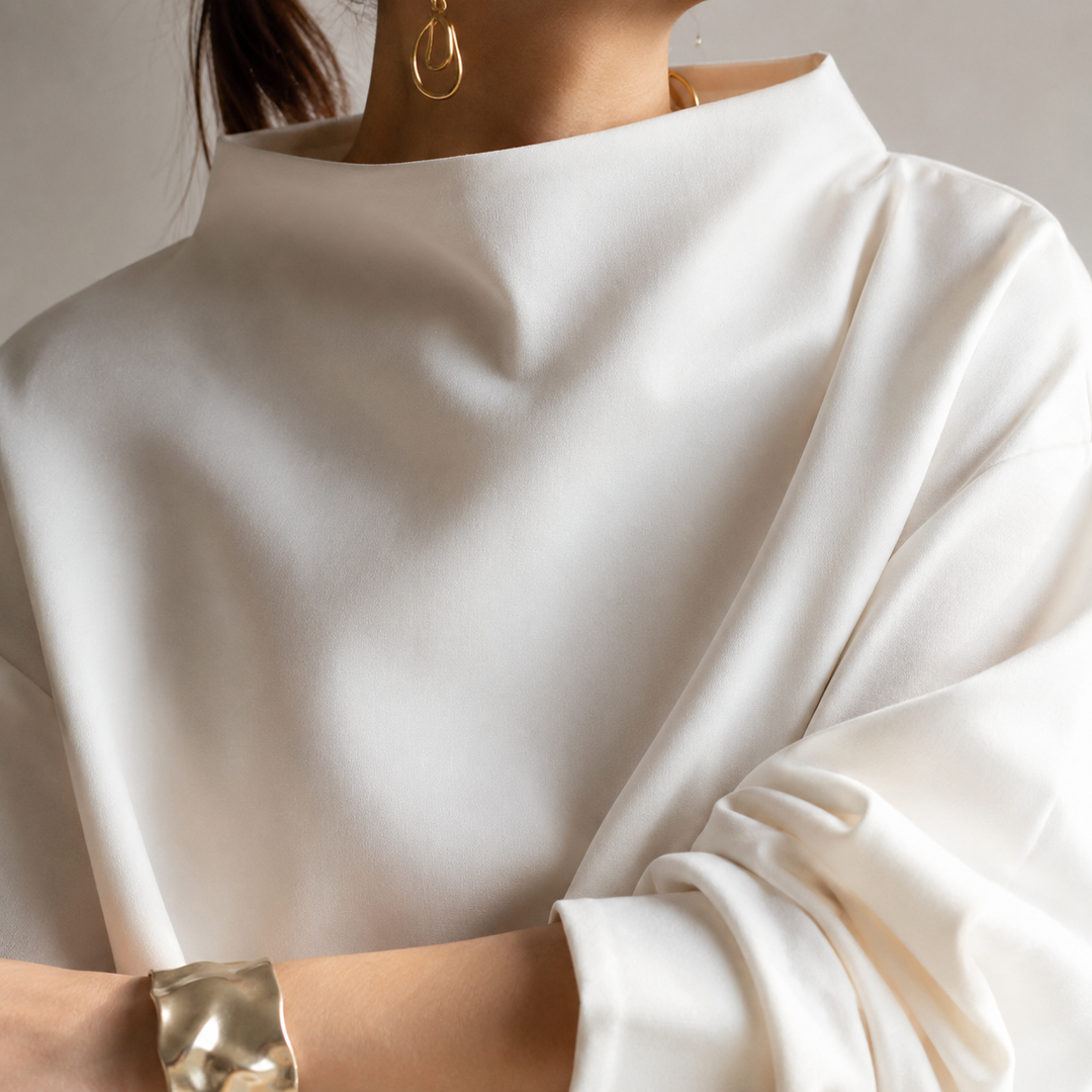 DARLENE | MOCK NECK TOP