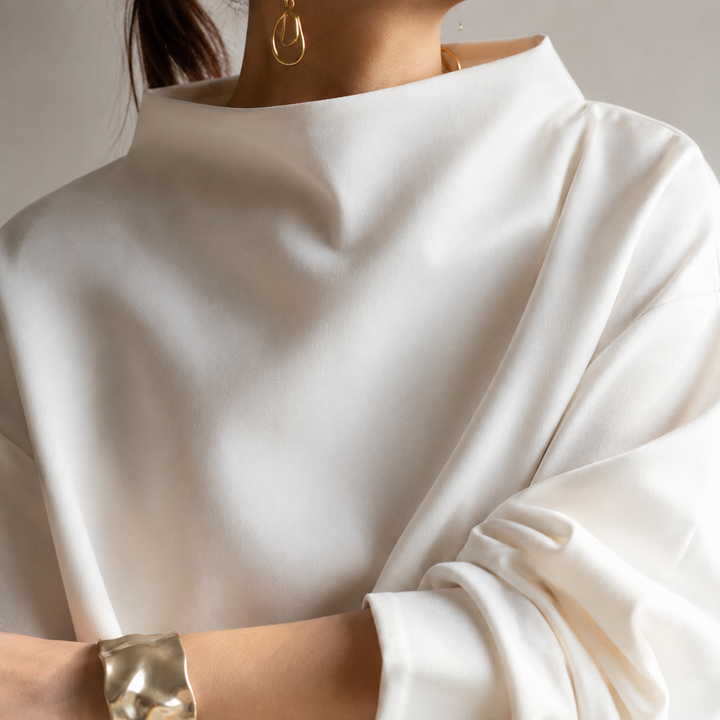 DARLENE | MOCK NECK TOP