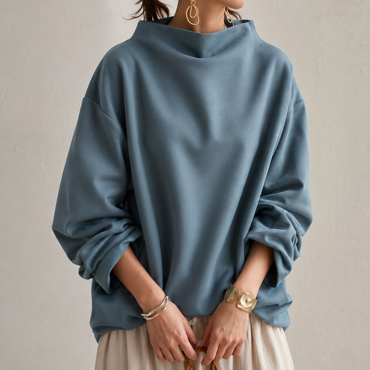 DARLENE | MOCK NECK TOP