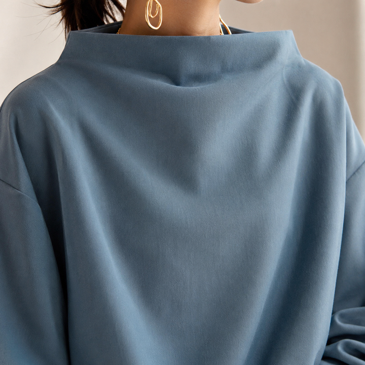 DARLENE | MOCK NECK TOP