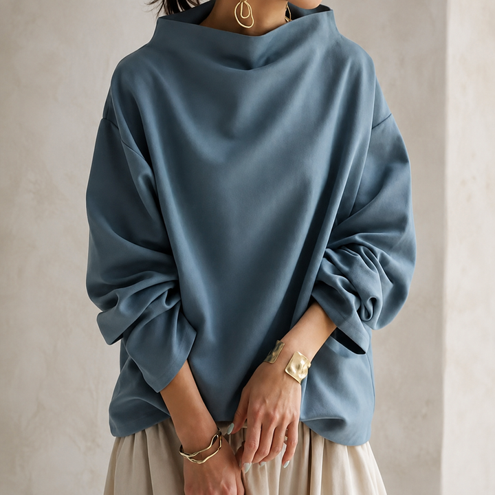 DARLENE | MOCK NECK TOP