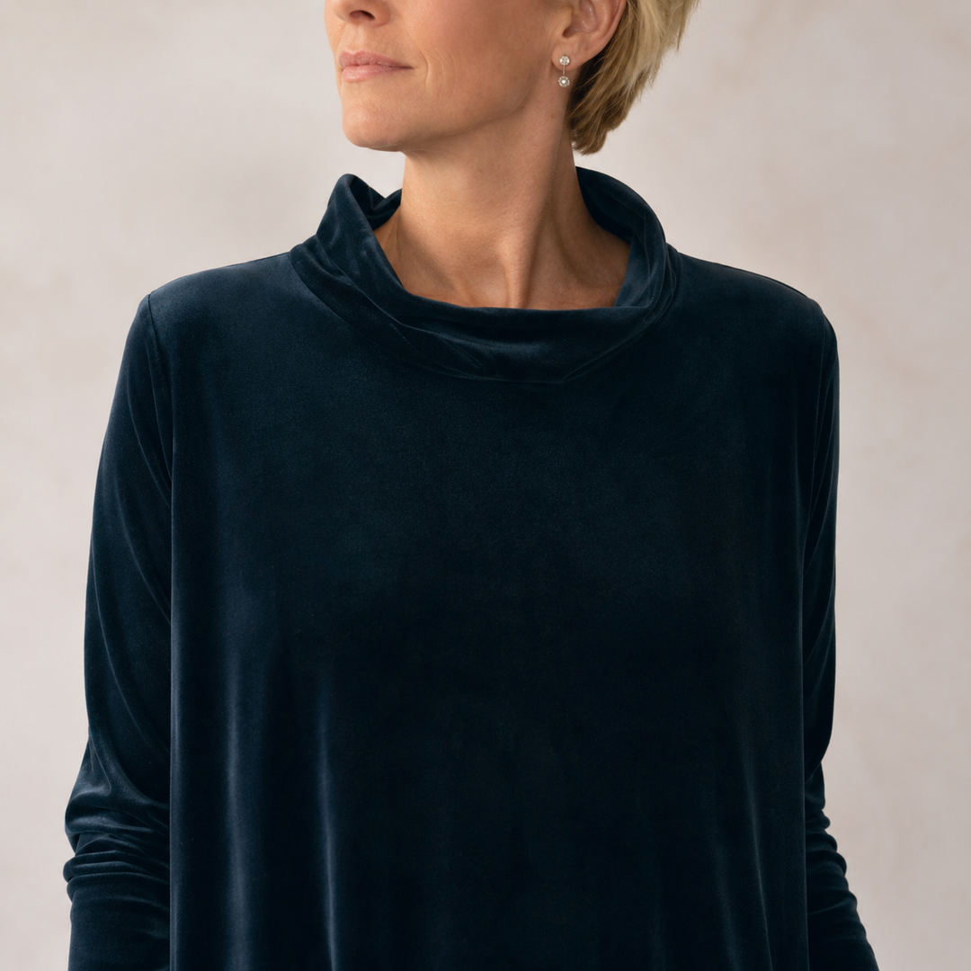 Eilene | Cowl Neck Maxi Dress