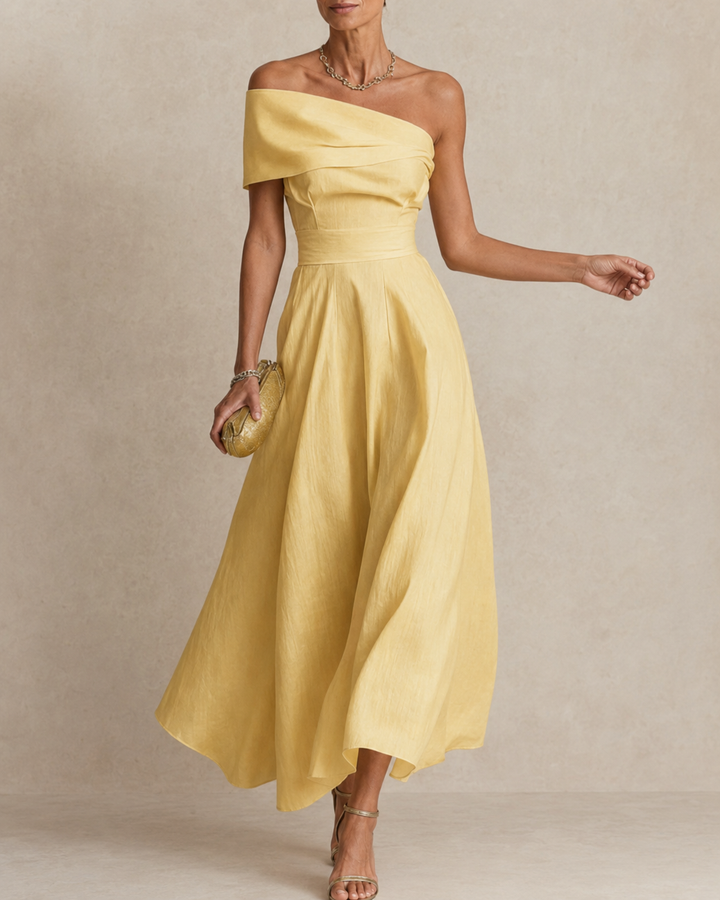 Wenda | Elegant Flowy Maxi Dress for Women
