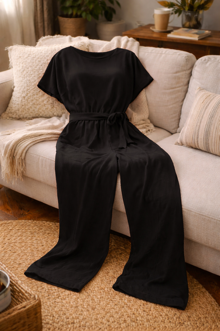 Ella | Women Jumpsuit Wide Fit With Belt