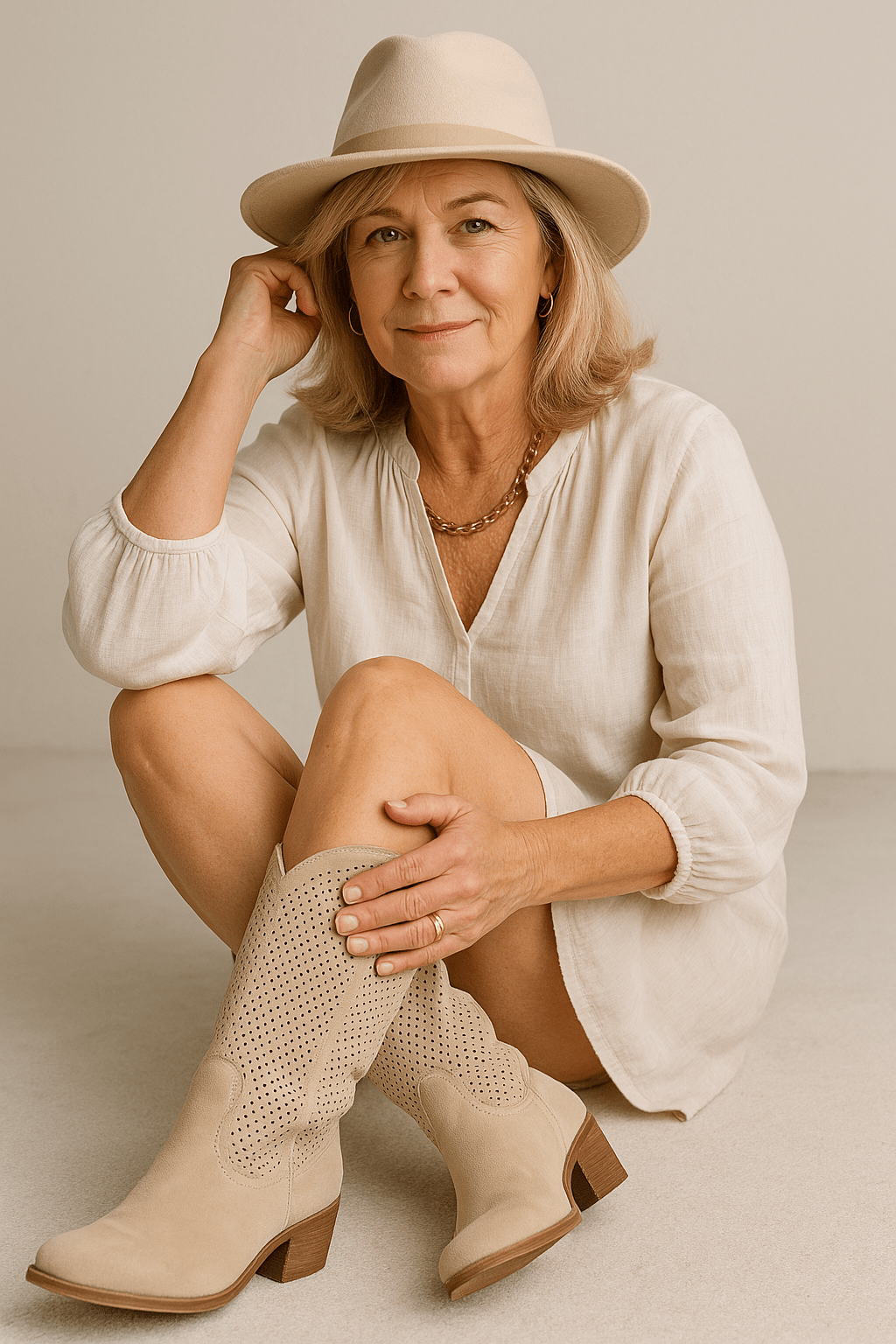 Kaye – Western-Inspired Comfort Boots