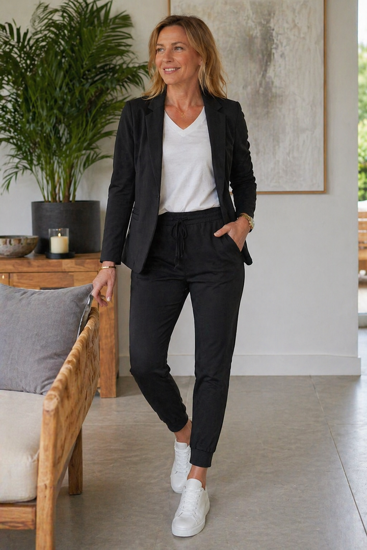Evelyn | Stylish Blazer &amp; Trouser Set