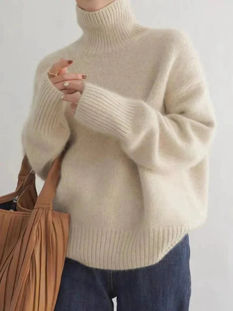 Anna – Turtleneck Sweater Relaxed Fit