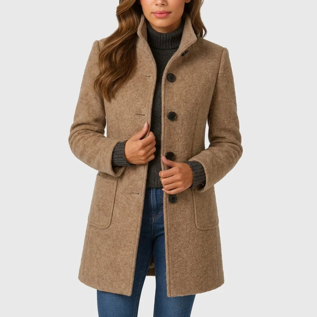 Costanza | Button Front Coat