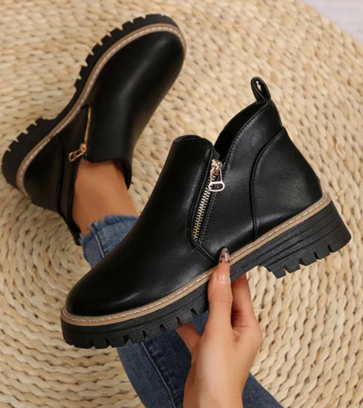 Rosina | Leopard Ankle Boots