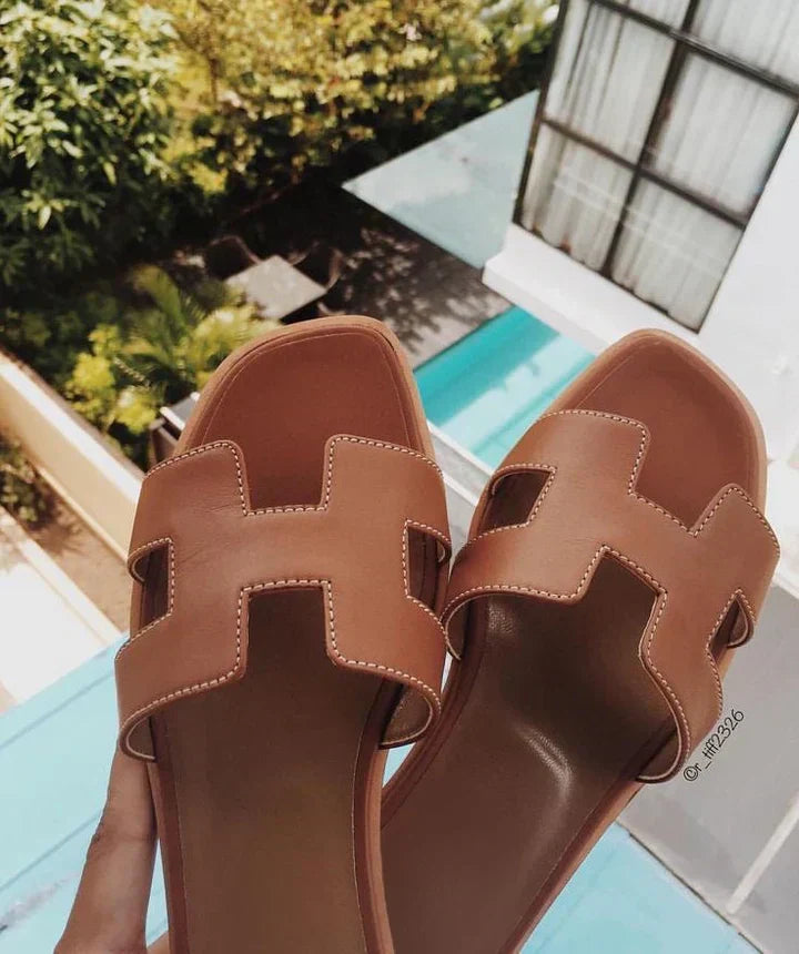 Harper | H-Strap Slip-On Sandals