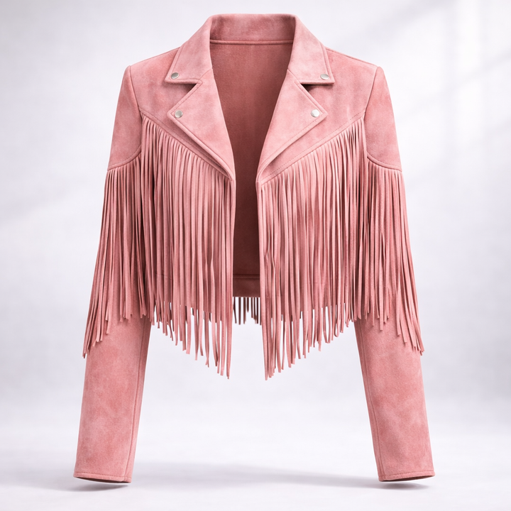 Tara | Fringe Cropped Jacket