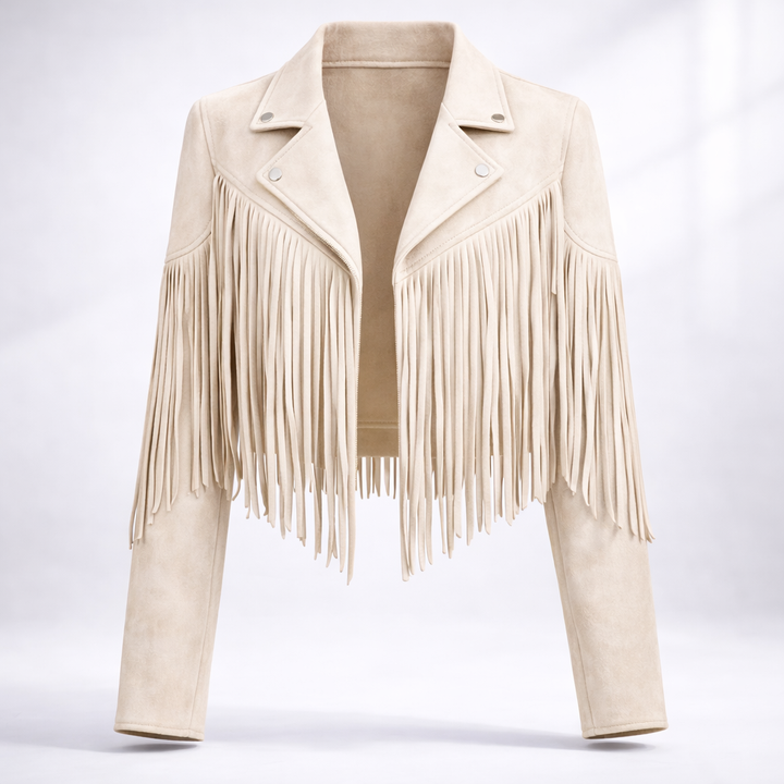 Tara | Fringe Cropped Jacket