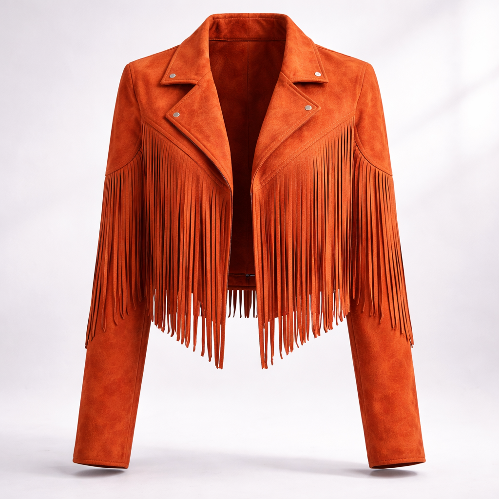 Tara | Fringe Cropped Jacket