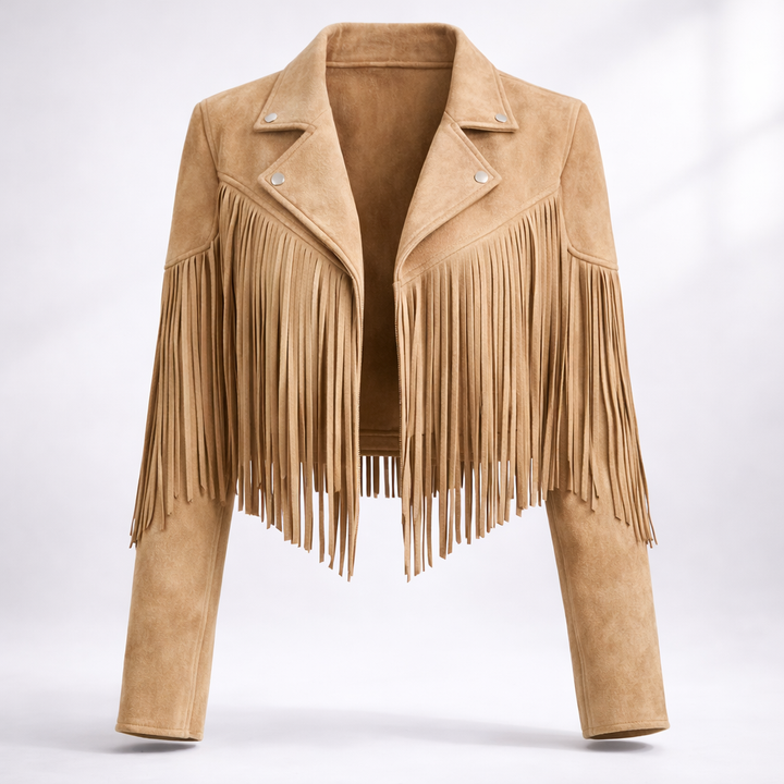 Tara | Fringe Cropped Jacket