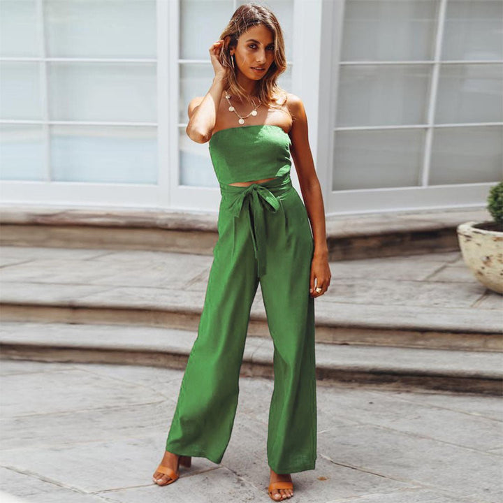 Saylor – Sleeveless Wide-Leg Jumpsuit