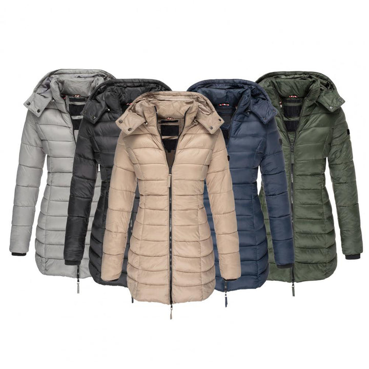 Mylene | Hooded Quilted Parka