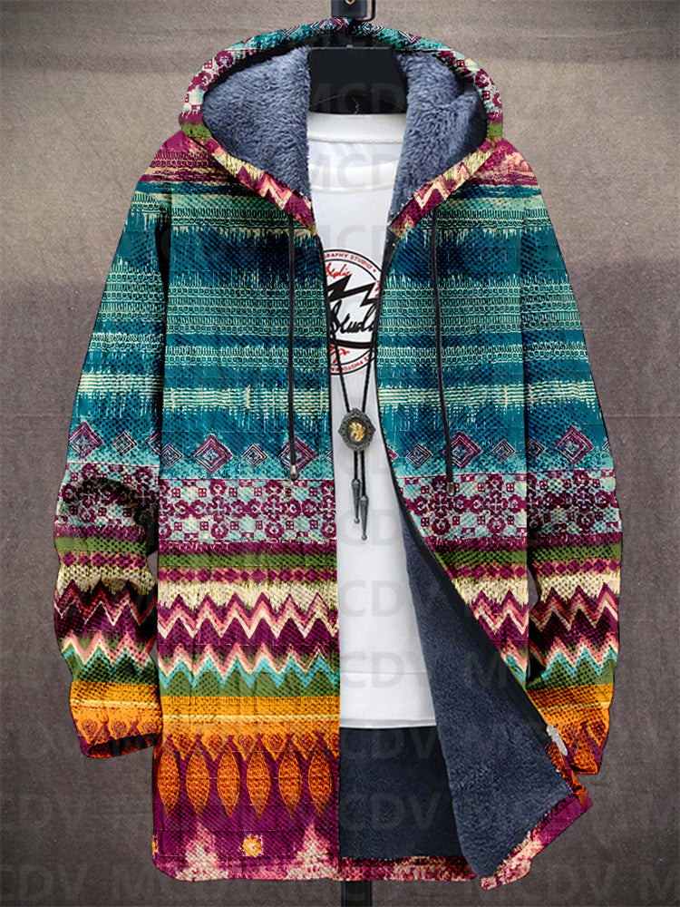 Talia | Artful Hooded Cardigan