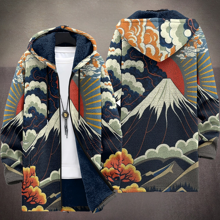 Ezra | Artistic Hooded Cardigan