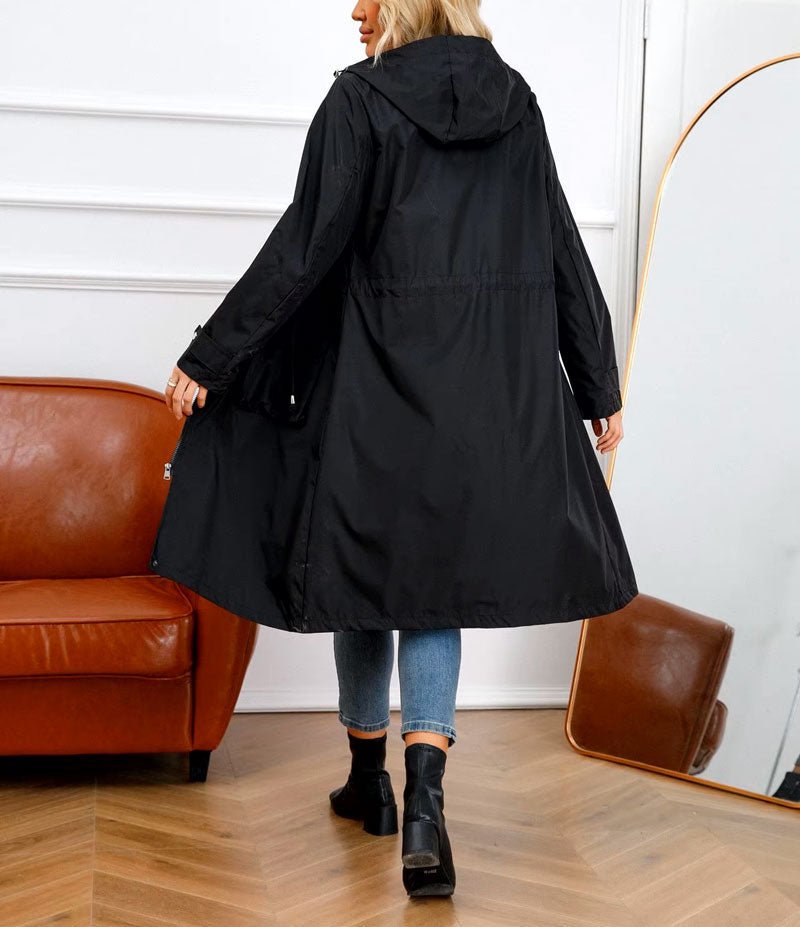 Giorgi – Waterproof Hooded Trench Coat
