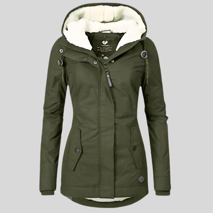 Madelyn | Waterresistant Hooded Jacket
