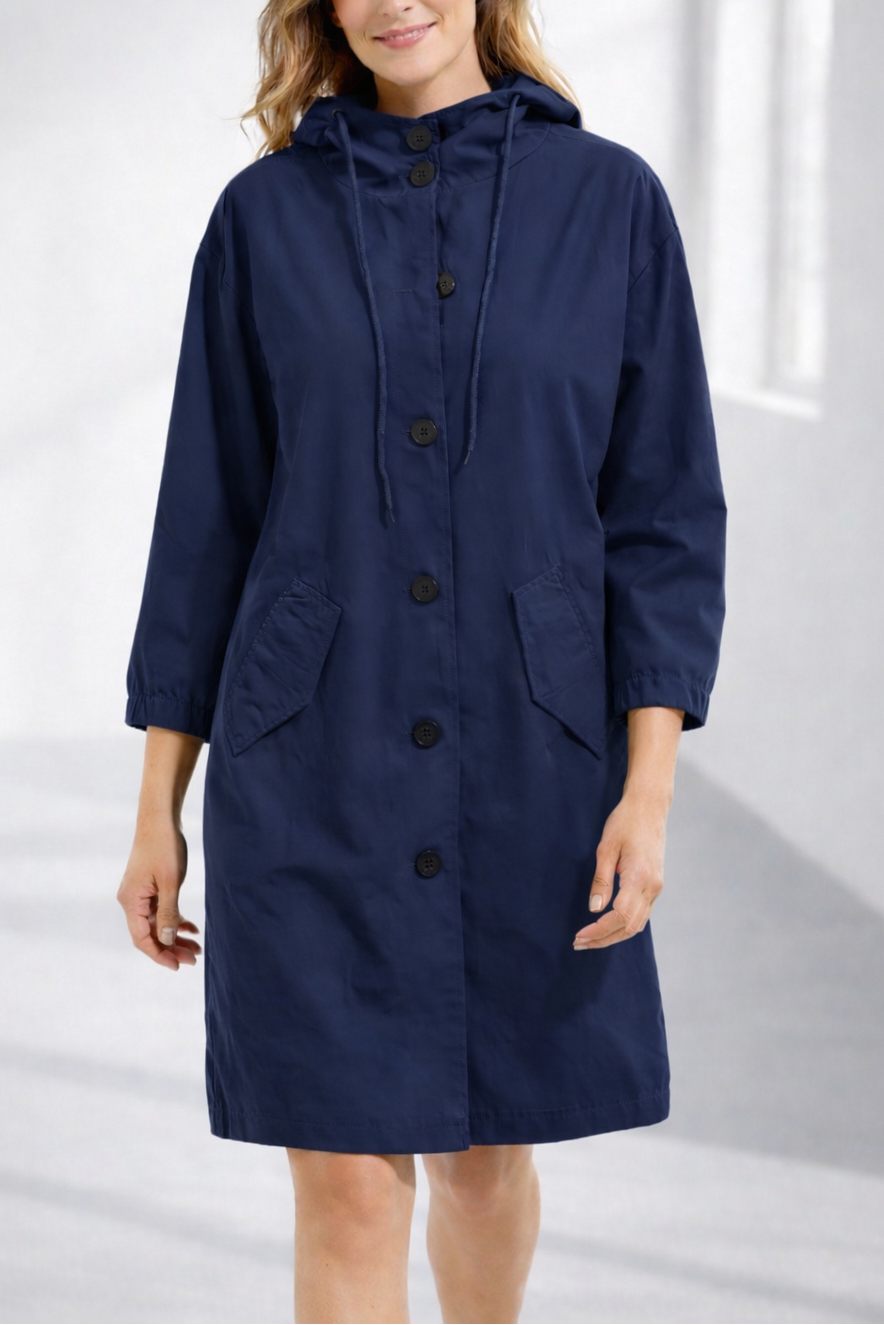 Marion | Hooded Trench Coat