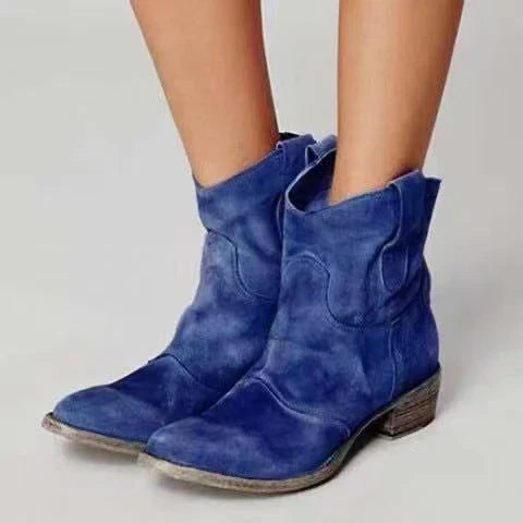 Charlotte | Classic Western Ankle Boot