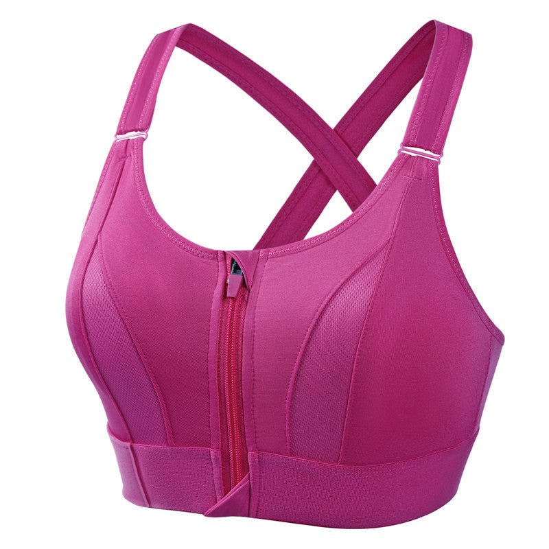 Nyra Summit – High Support Sports Bra with Front Zip