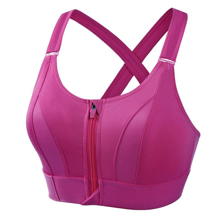 Nyra Summit – High Support Sports Bra with Front Zip