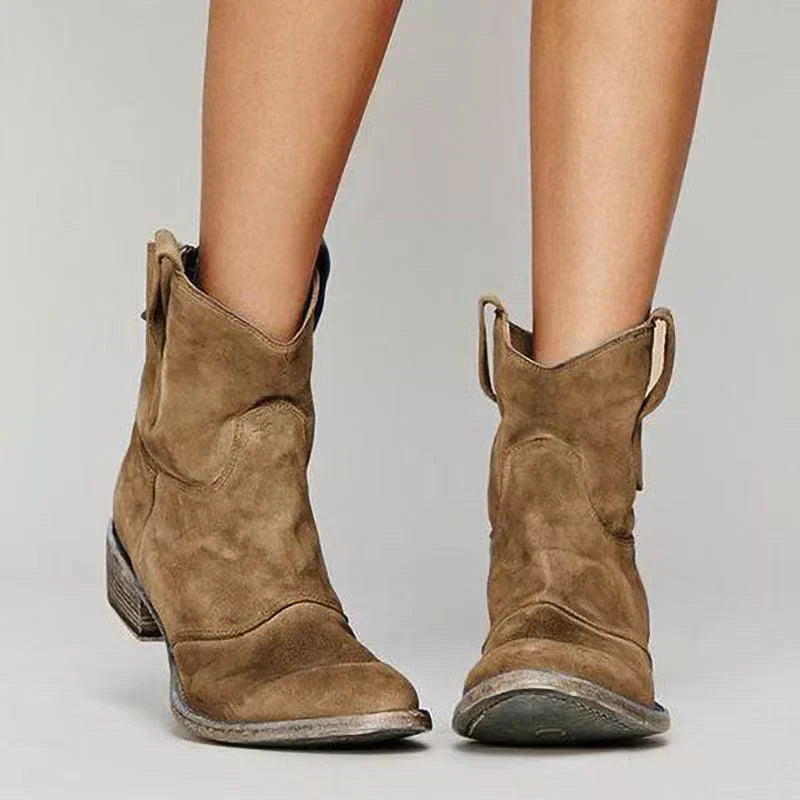 Charlotte | Everyday Western Ankle Boot