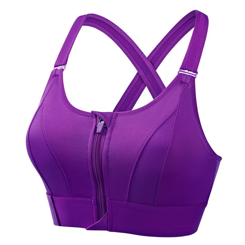 Nyra Summit – High Support Sports Bra with Front Zip