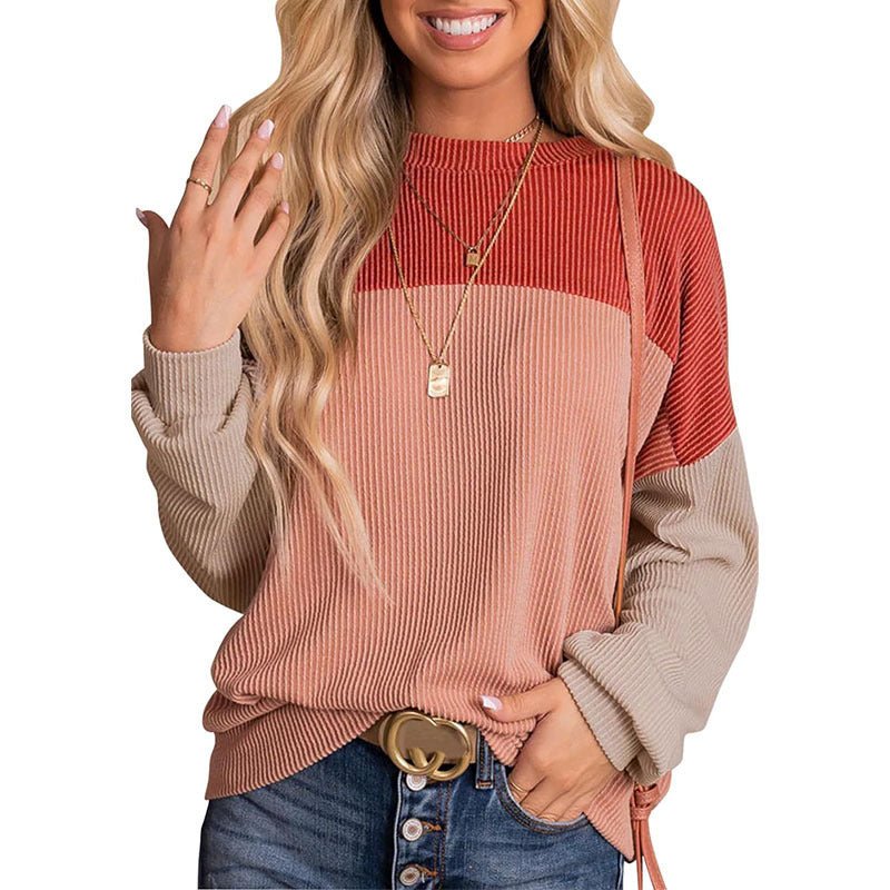 Nimfa – Colorblock Knitted Pullover