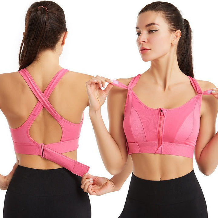 Nyra Summit – High Support Sports Bra with Front Zip