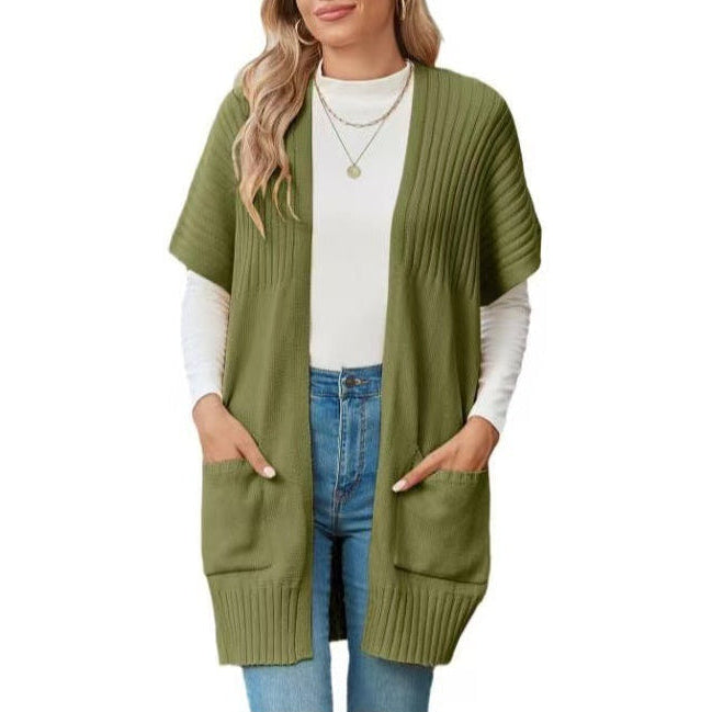 Cassava™ - Lightweight Open-Front Knit Cardigan