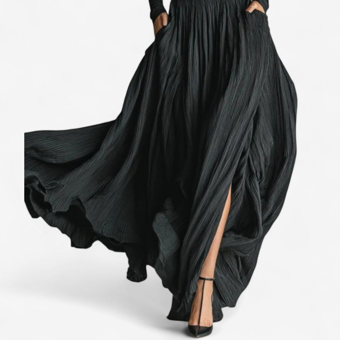 Rachel | High-Waisted Maxi Robe