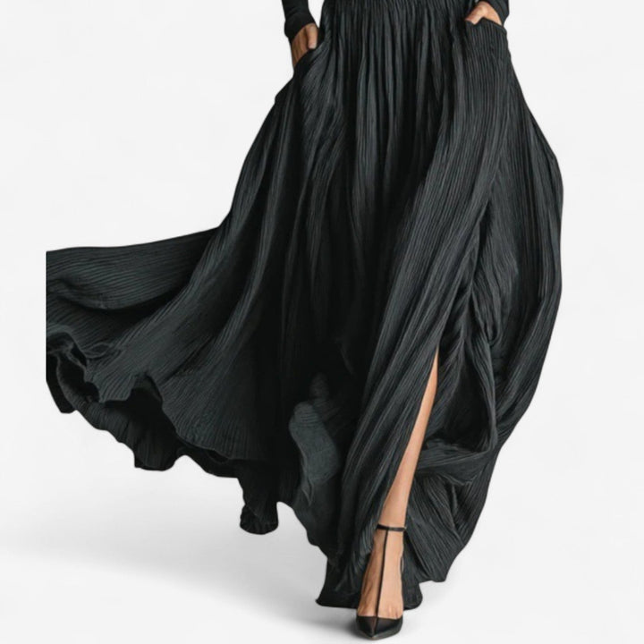 Rachel | High-Waisted Maxi Robe