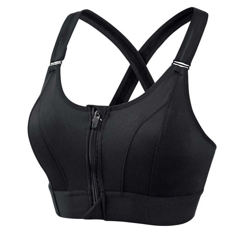 Nyra Summit – High Support Sports Bra with Front Zip