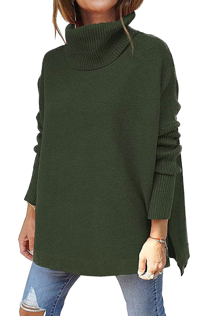 Cataleya – Oversized Turtleneck Knit Sweater