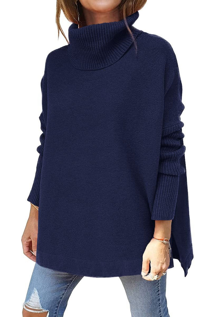 Cataleya – Oversized Turtleneck Knit Sweater