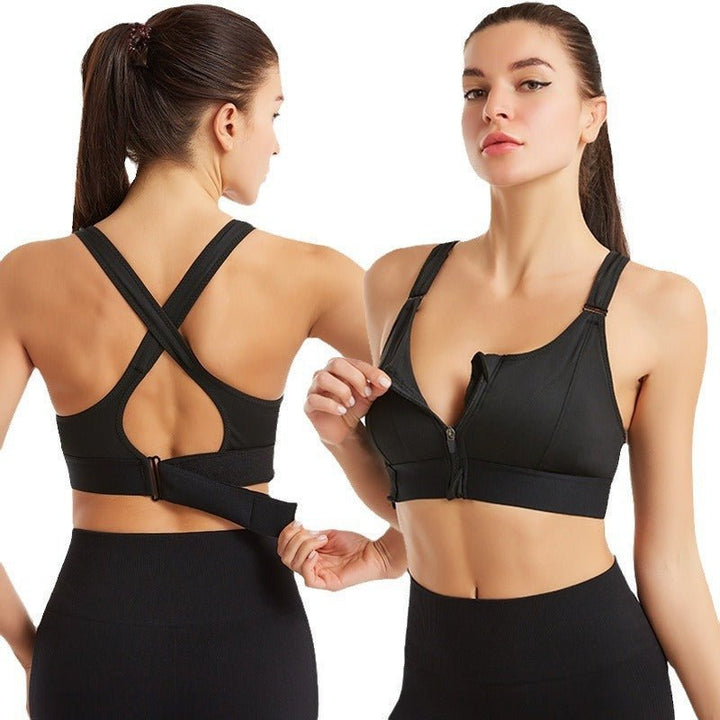 Nyra Summit – High Support Sports Bra with Front Zip
