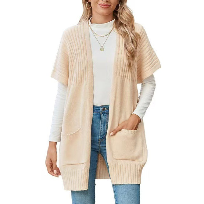 Cassava™ - Lightweight Open-Front Knit Cardigan